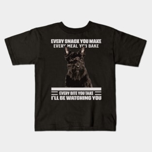 Urban Scottie Every Meal You Bake for Dog Enthusiasts Kids T-Shirt